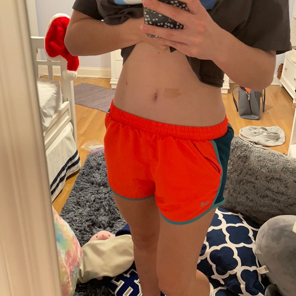 under armor running shorts